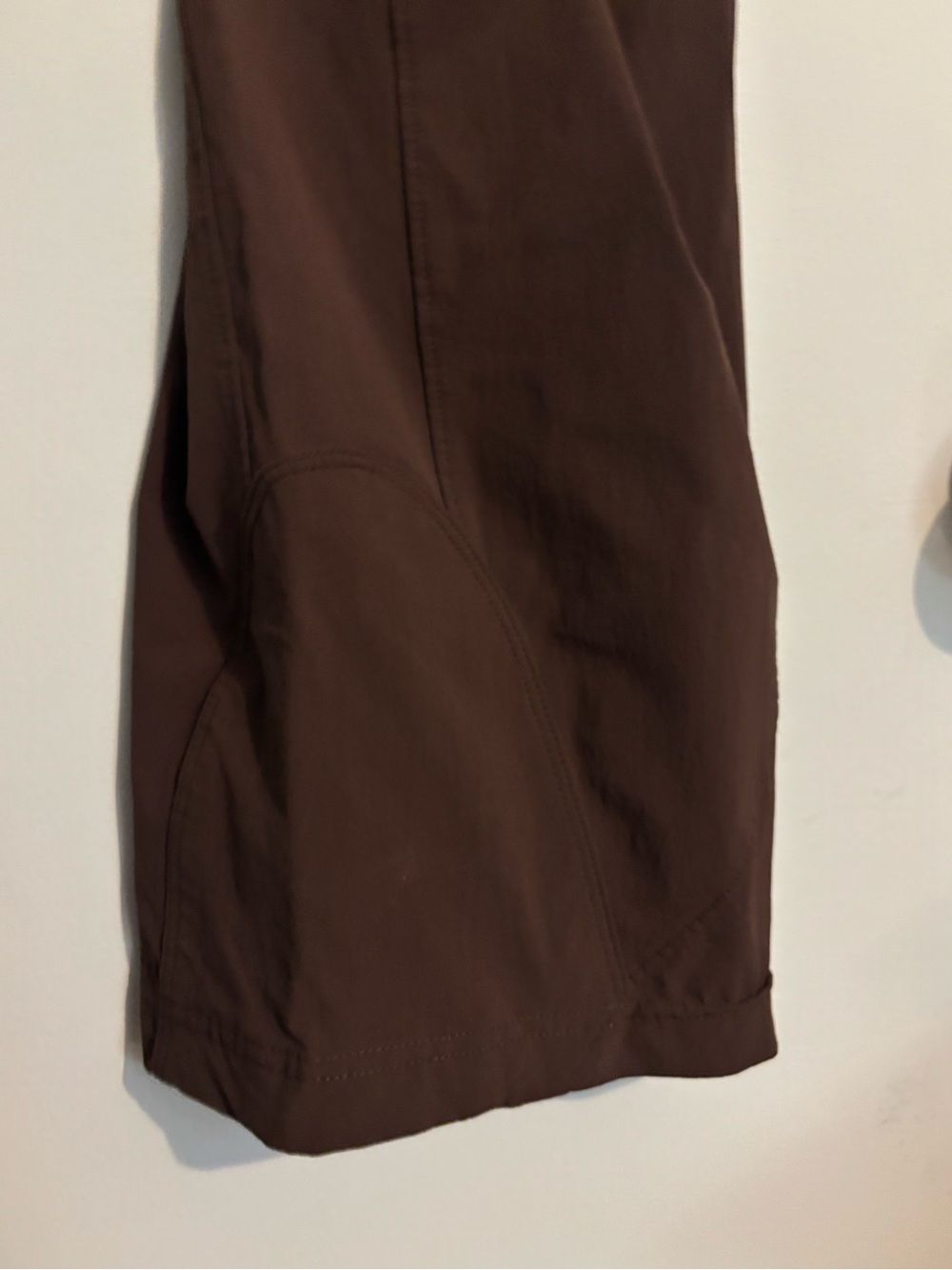 Go Lite Womens Large Brown Outdoor Casual Hiking Pant Reinforced Hemline‎ - Picture 6 of 13